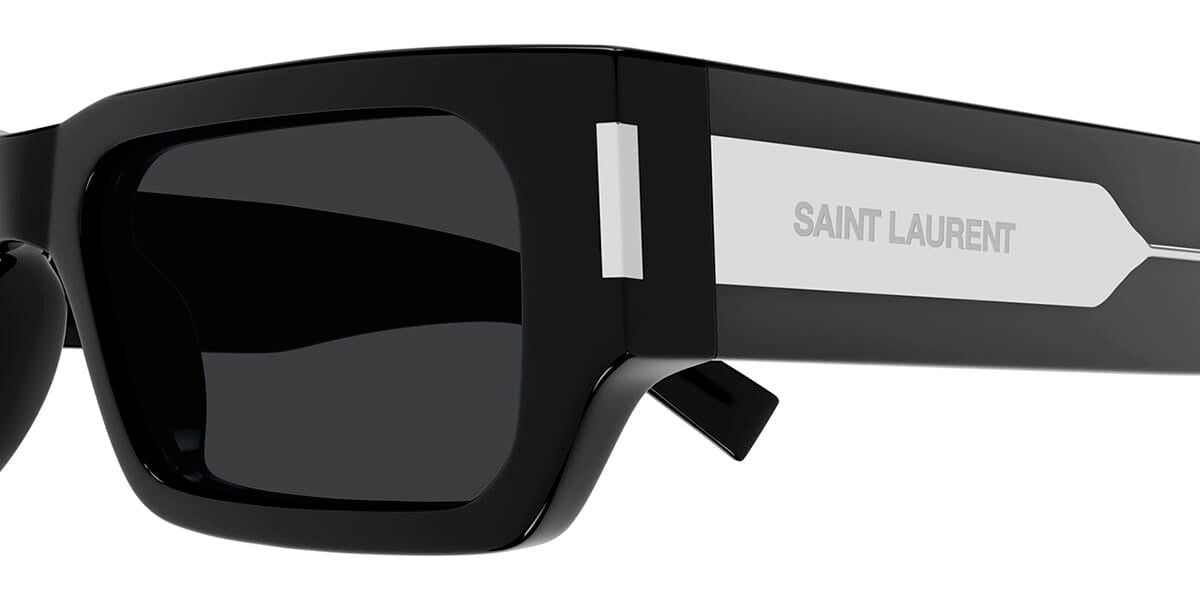 Saint Laurent Sun SL 660/F 001 - As Seen On Angel Reese